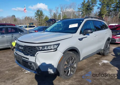 2022 Kia Sorento X-Line Ex из США, поврежденный, VIN 5XYRHDLF7NG091521